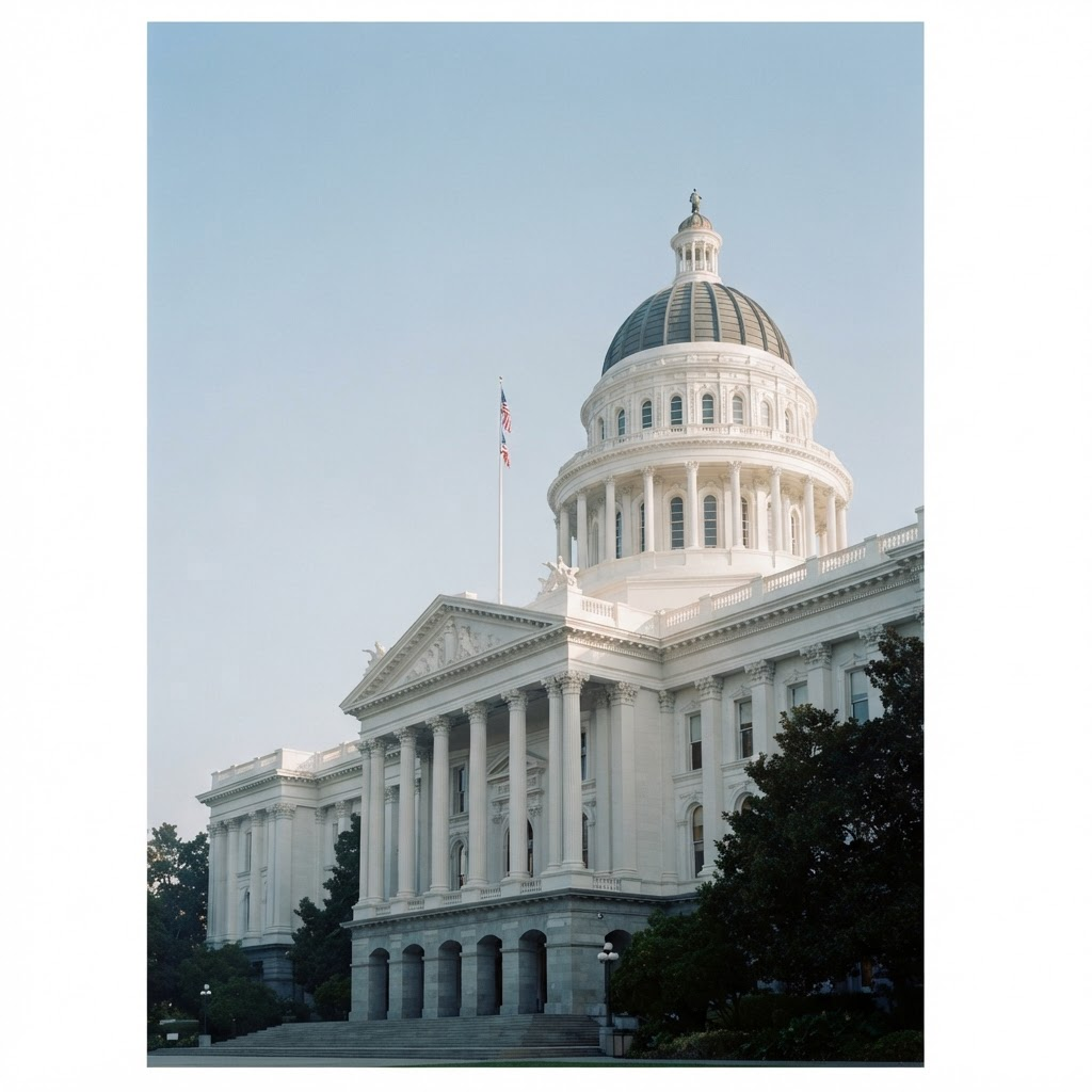 The California State Capitol in Sacramento